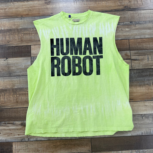 Gallery Dept. Human Robot Cutoff Tee Green