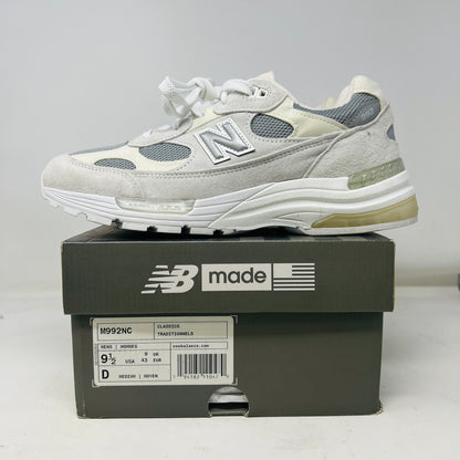 New Balance 992 White Silver Nimbus Cloud