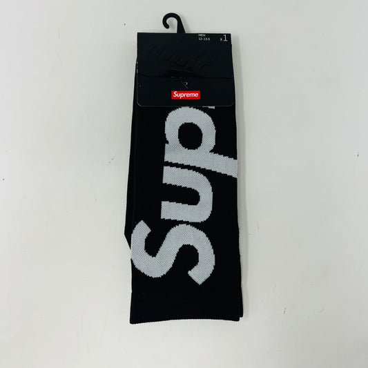Supreme Nike Lightweight Crew Socks Black