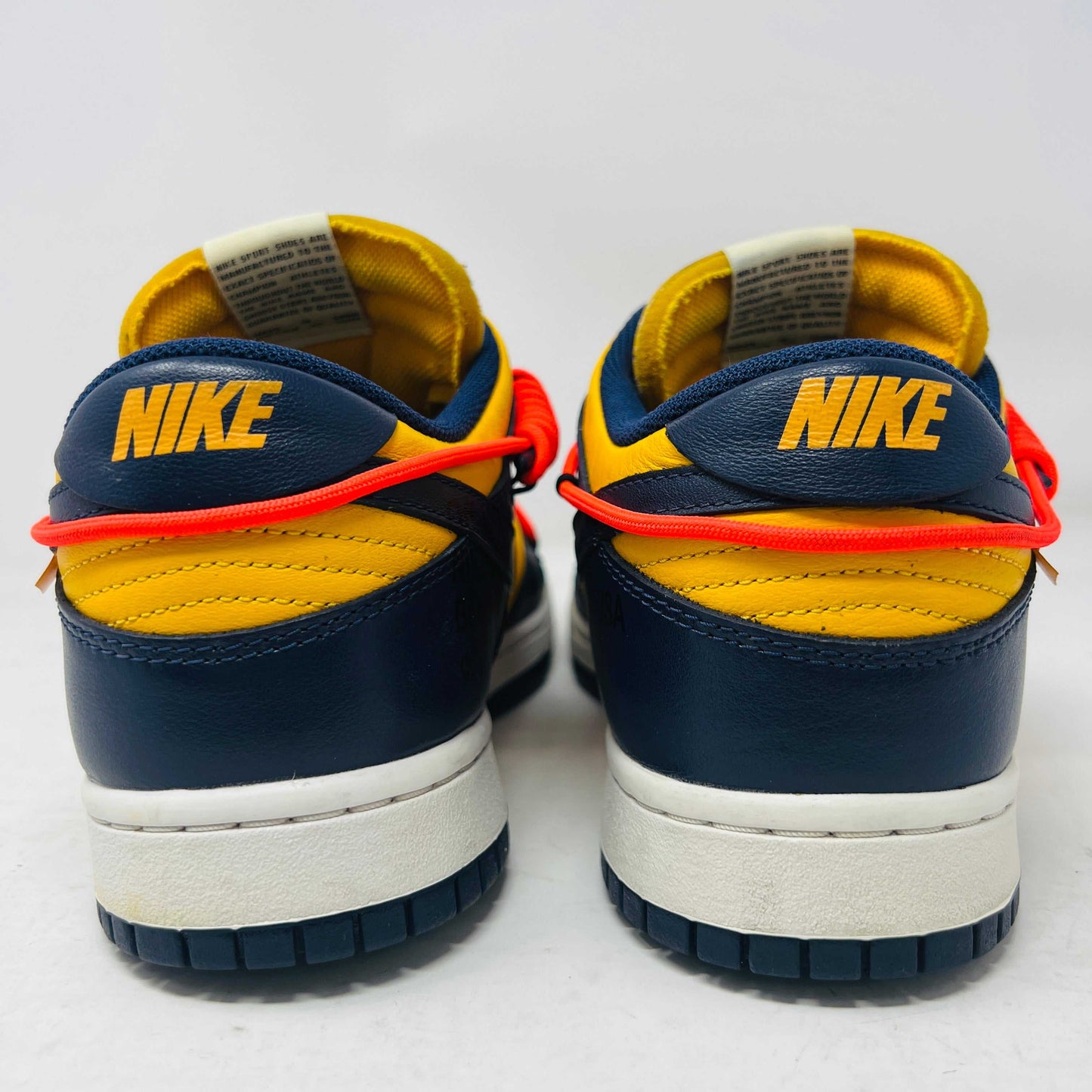 Nike Dunk Low Off-White University Gold