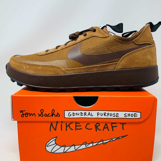 Nike Craft General Purpose Tom Sachs Field Brown sneakers 2023 brand new with good box condition