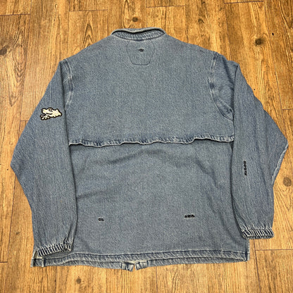 Nike x NOCTA Opal Lily Pad Denim Shirt Blue Denim