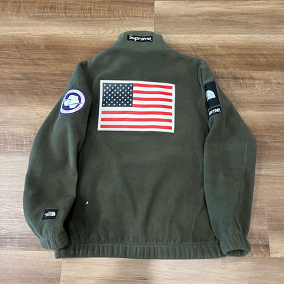 Supreme The North Face Trans Antarctica Expedition Fleece Jacket Olive