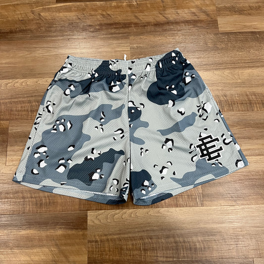 Eric Emanuel Basic Shorts  Camo Grey