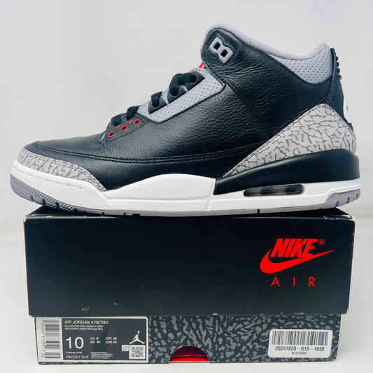 Jordan 3 Retro OG Black Cement (2024)
