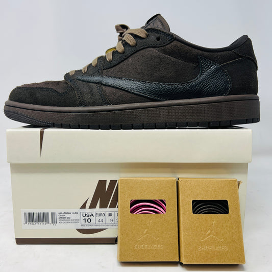 Jordan 1 Retro Low OG SP Travis Scott Velvet Brown