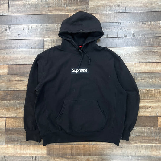 Supreme Box Logo Hooded Sweatshirt (FW23) Black