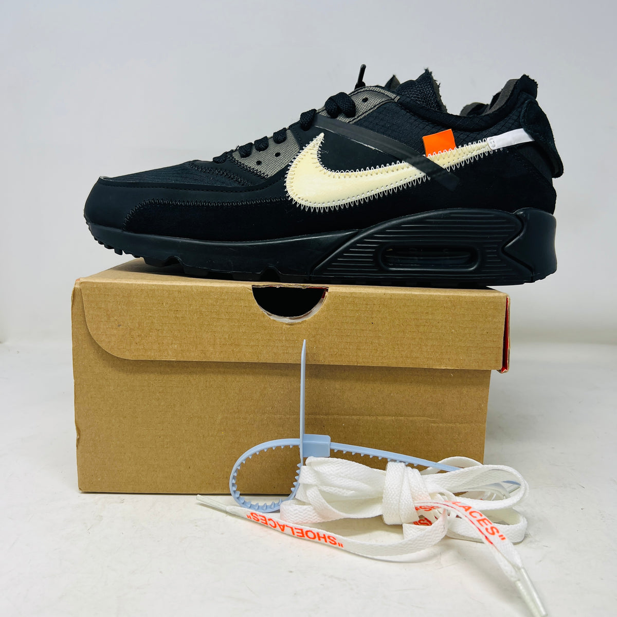 Nike Air Max 90 Off-White Black – Holy Ground