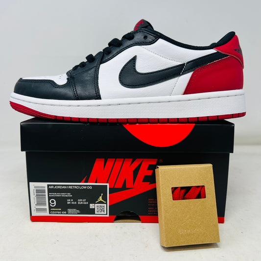 Jordan 1 Retro Low OG Black Toe (2023)