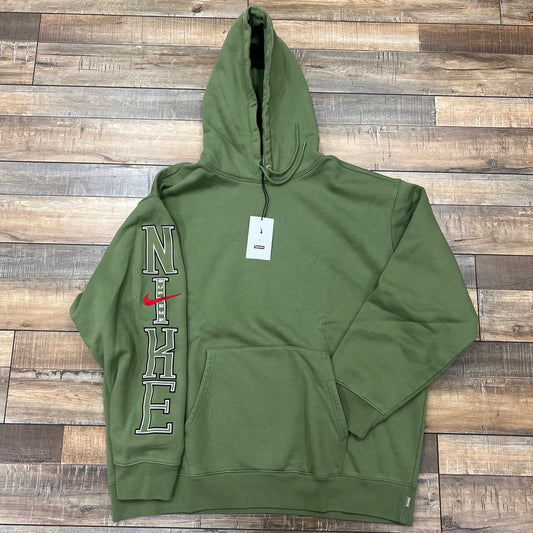 Supreme Nike Hooded Sweatshirt Olive