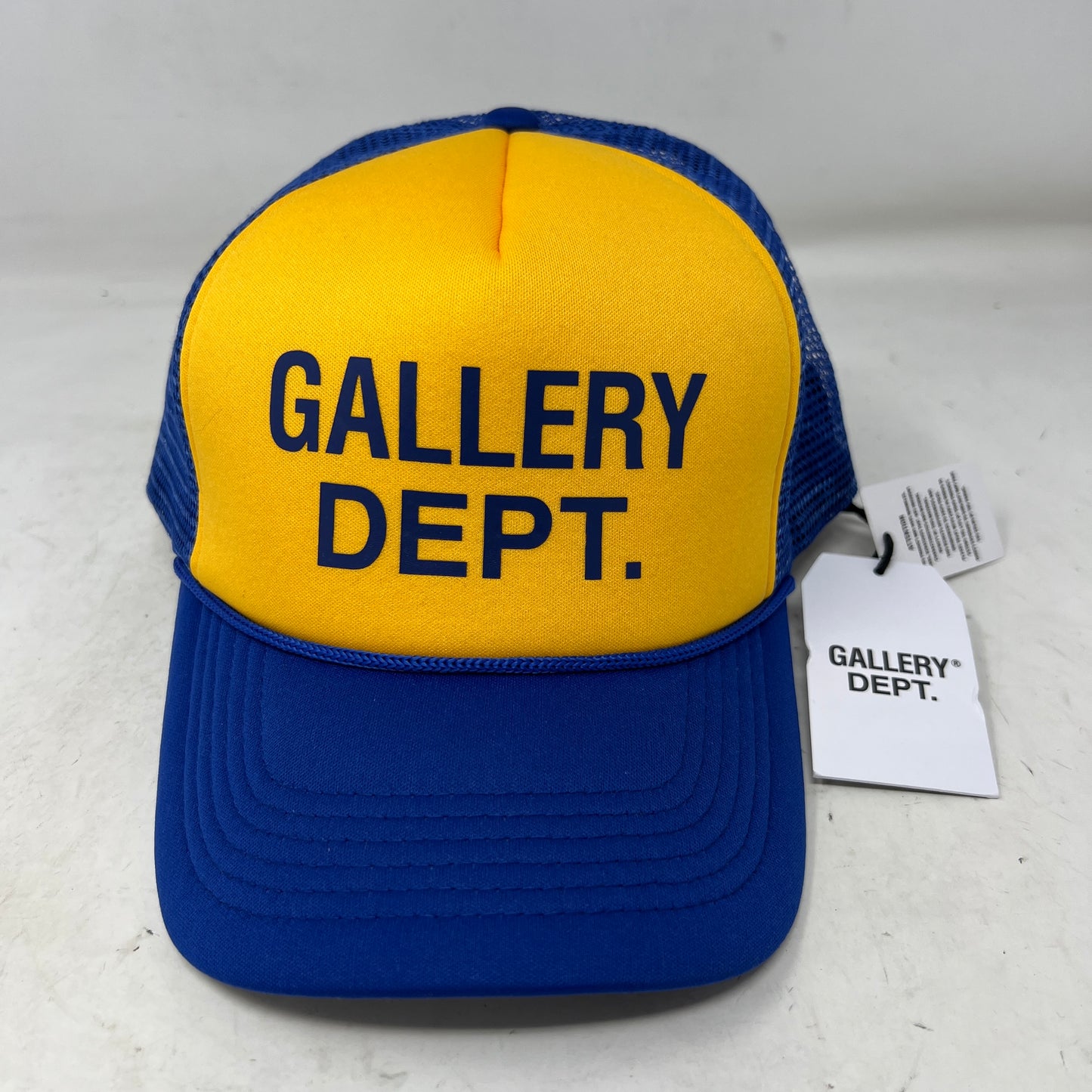 Gallery Dept. GD Logo Trucker Blue Yellow