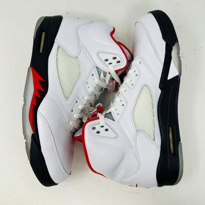 Jordan 5 Retro Fire Red Silver Tongue (2020)