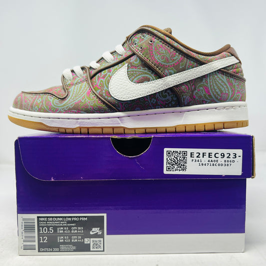 Nike SB Dunk Low Pro Paisley Brown