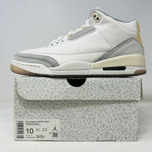 Jordan 3 Retro Craft Ivory