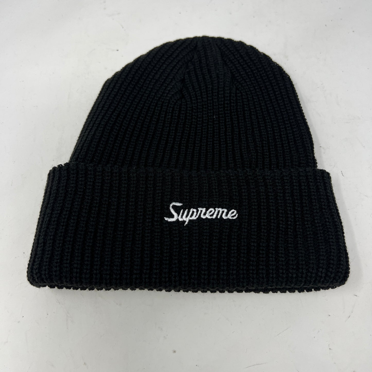 Supreme Loose Gauge Beanie Black