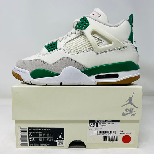 Jordan 4 Retro SB Pine Green