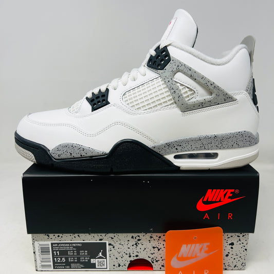 Jordan 4 Retro White Cement (2025)