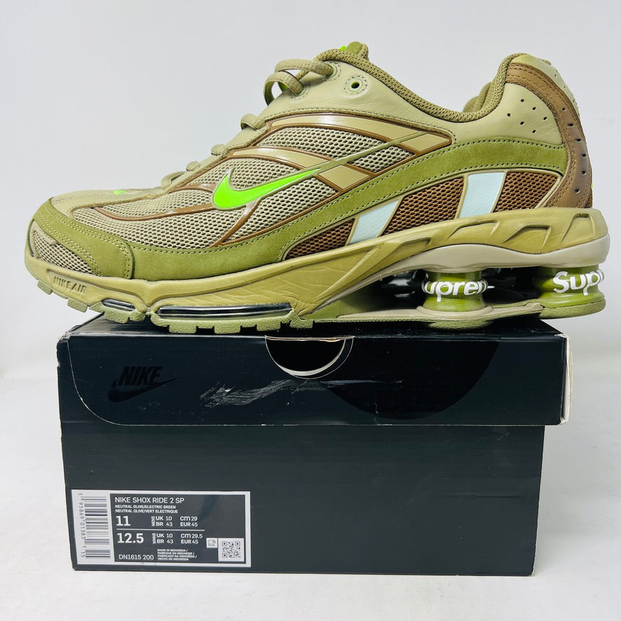 Nike Shox Ride 2 SP Supreme Olive