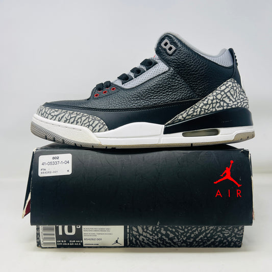 Jordan 3 Retro Black Cement (2018)