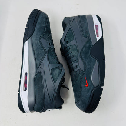 Jordan 4 RM SP Nigel Sylvester Driveway Grey sneakers, brand new, 2024 model with white laces.