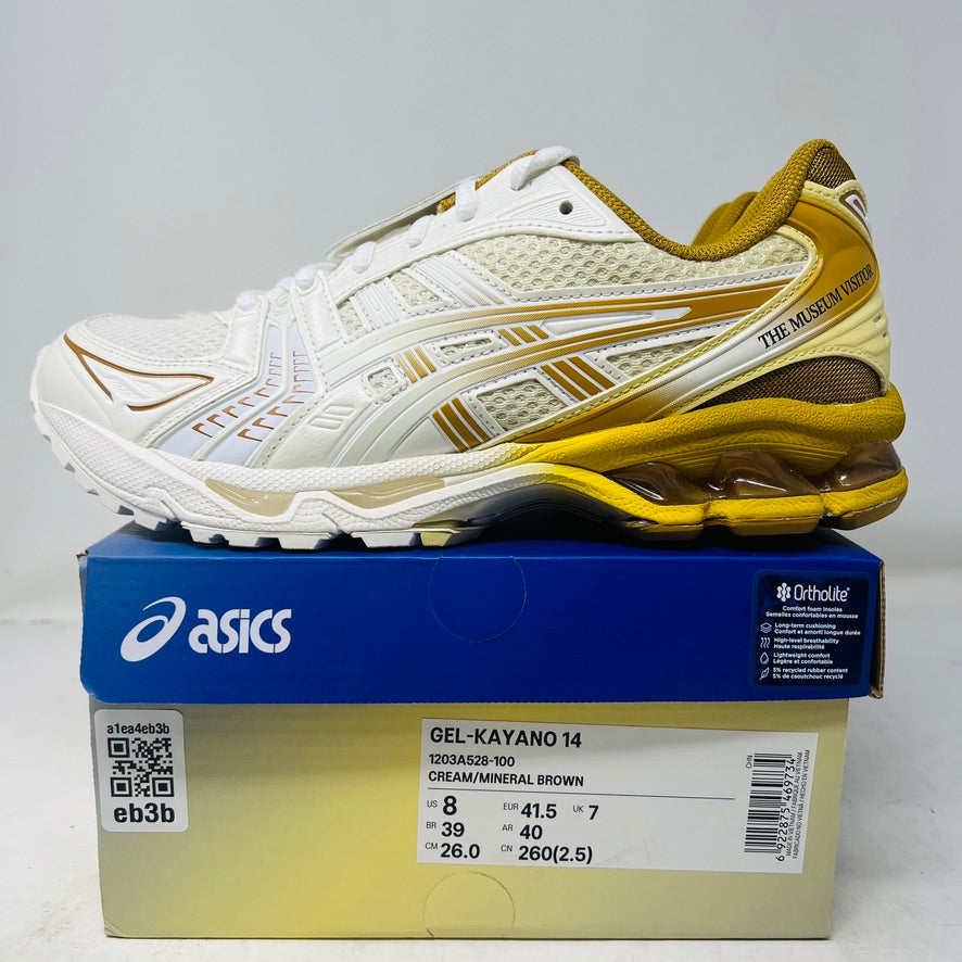 ASICS Gel-Kayano 14 The Museum Visitor Cream Gold