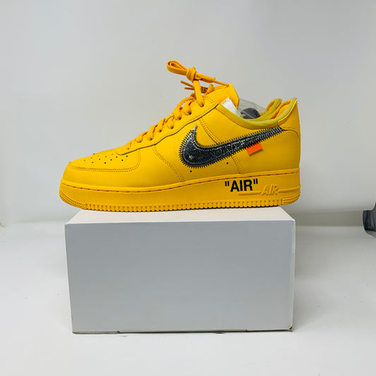 Nike Air Force 1 Low Off White University Gold
