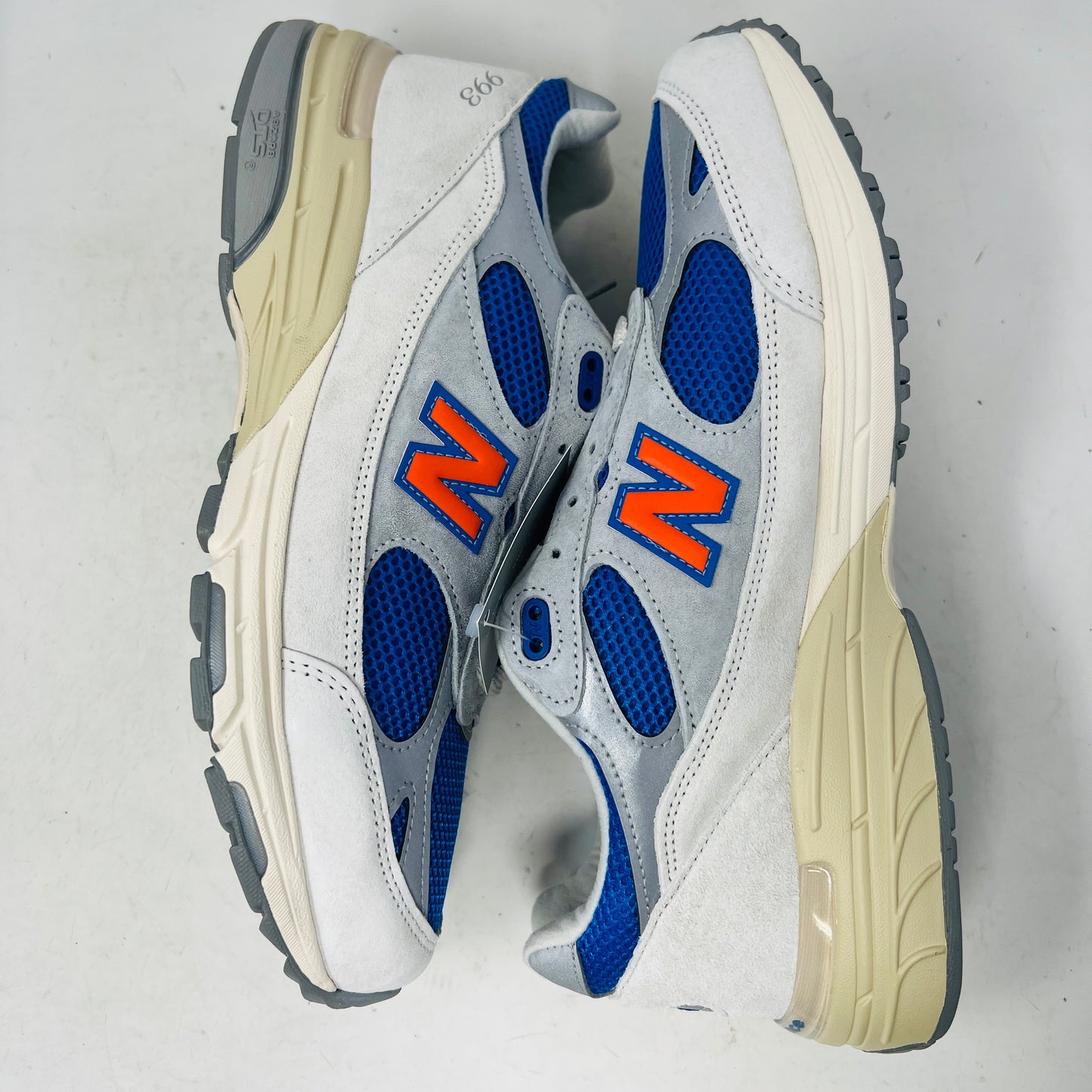 New Balance 993 MiUSA Kith Madison Square Garden Ancient Scroll