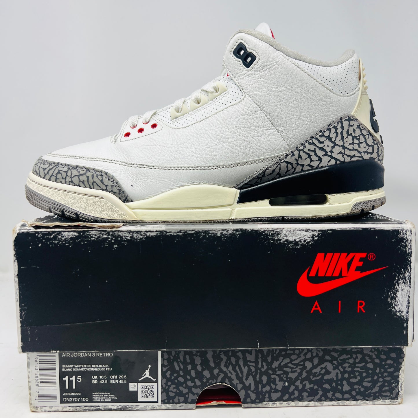 Jordan 3 Retro White Cement Reimagined