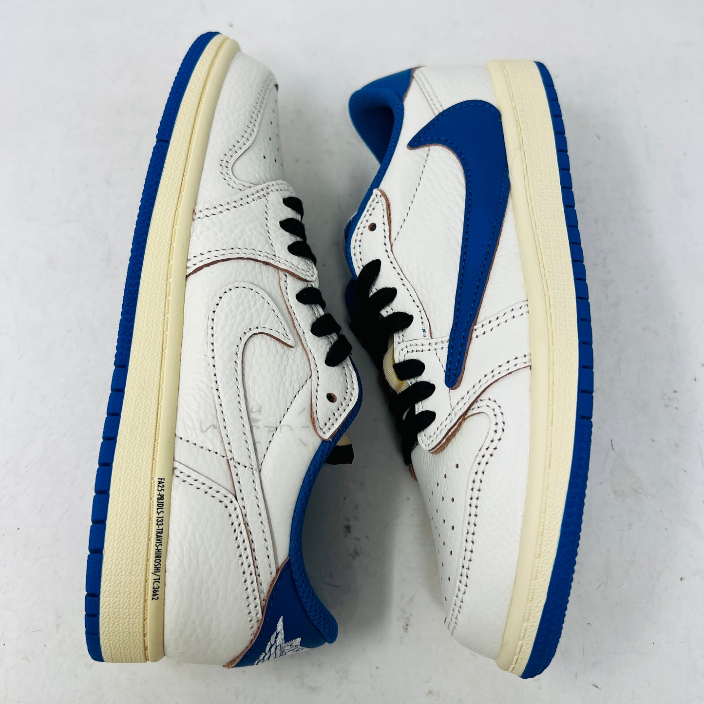 Jordan 1 Retro Low OG SP Fragment x Travis Scott Sail Military Blue (PS)