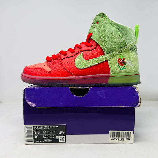 Nike SB Dunk High Strawberry Cough
