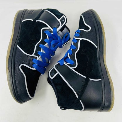 Nike SB Dunk High Black Purple Box