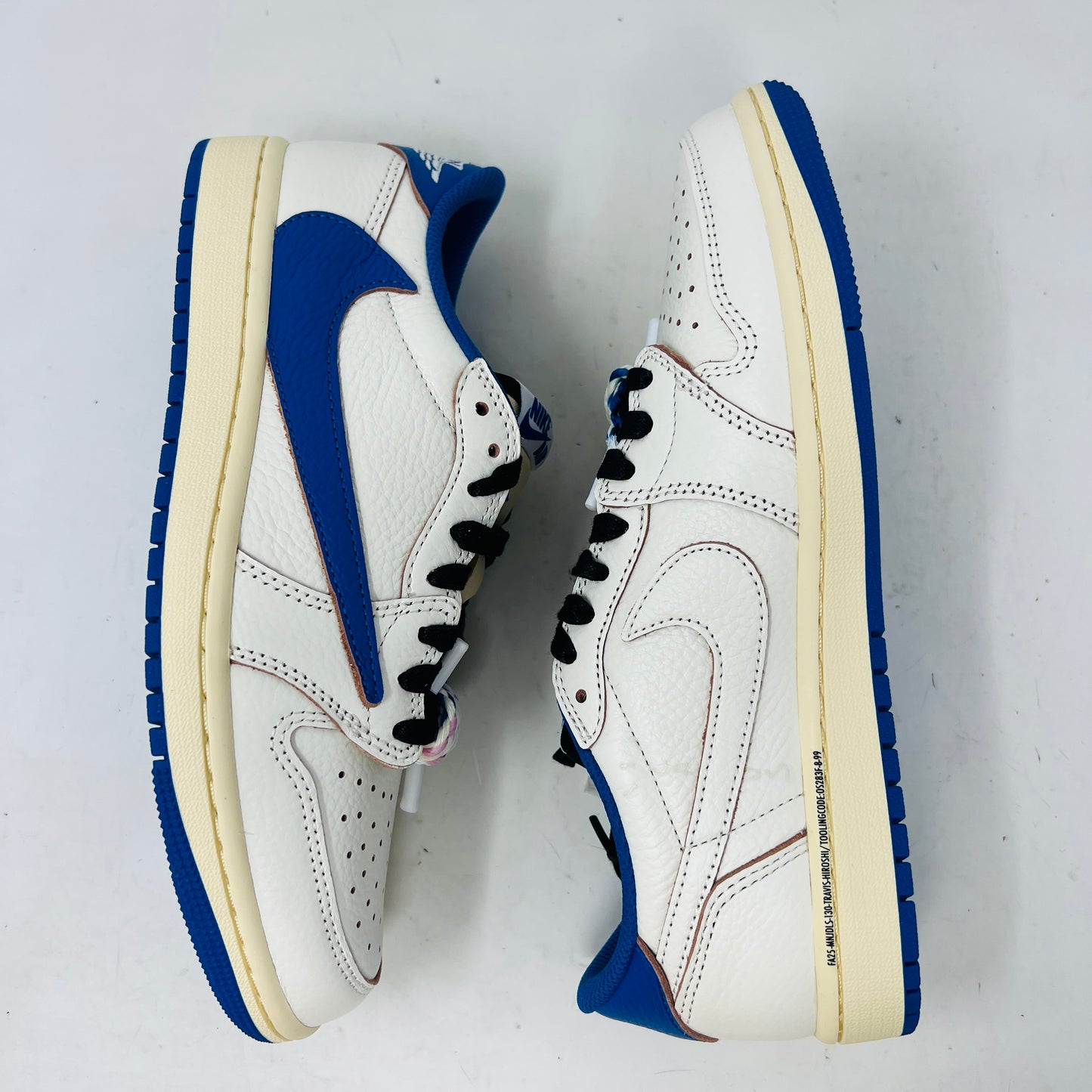 Jordan 1 Retro Low OG SP Fragment x Travis Scott Sail Military Blue