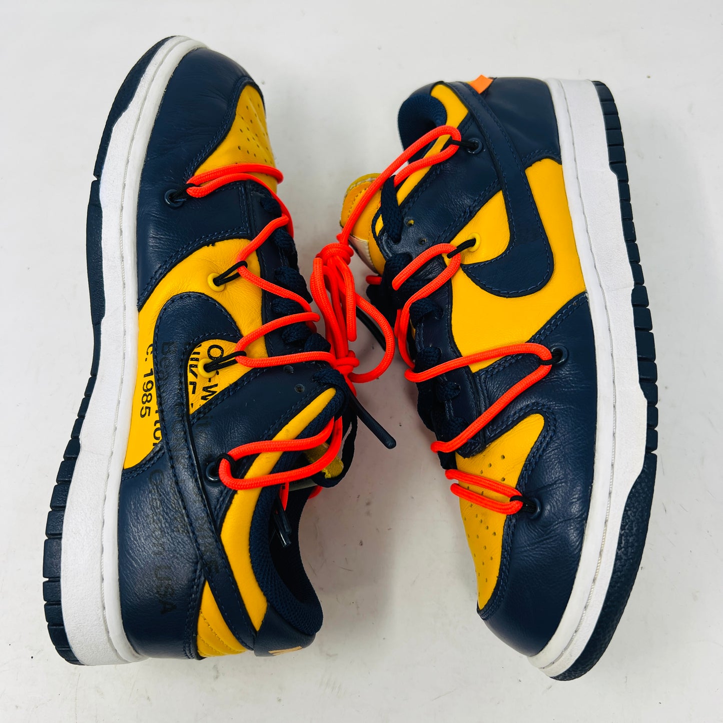 Nike Dunk Low Off-White University Gold