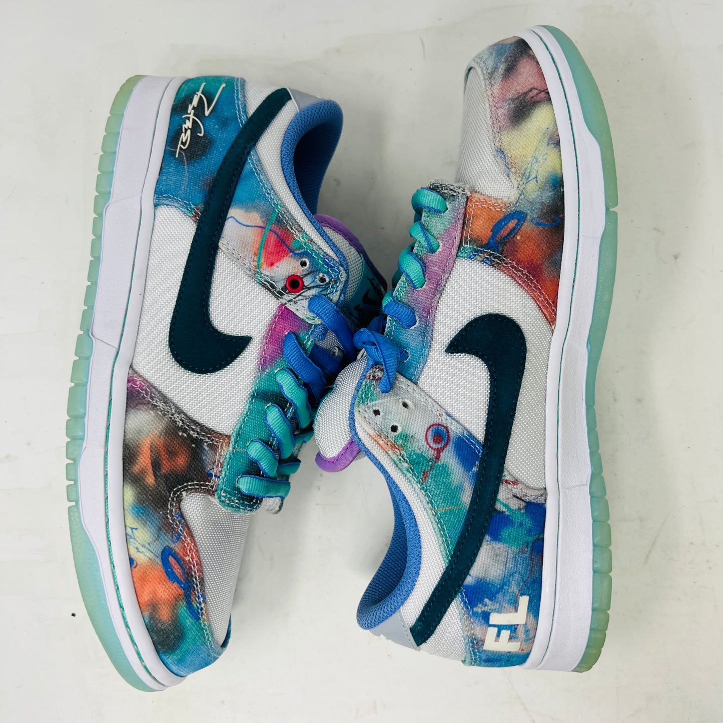 Nike SB Dunk Low Futura Laboratories Bleached Aqua