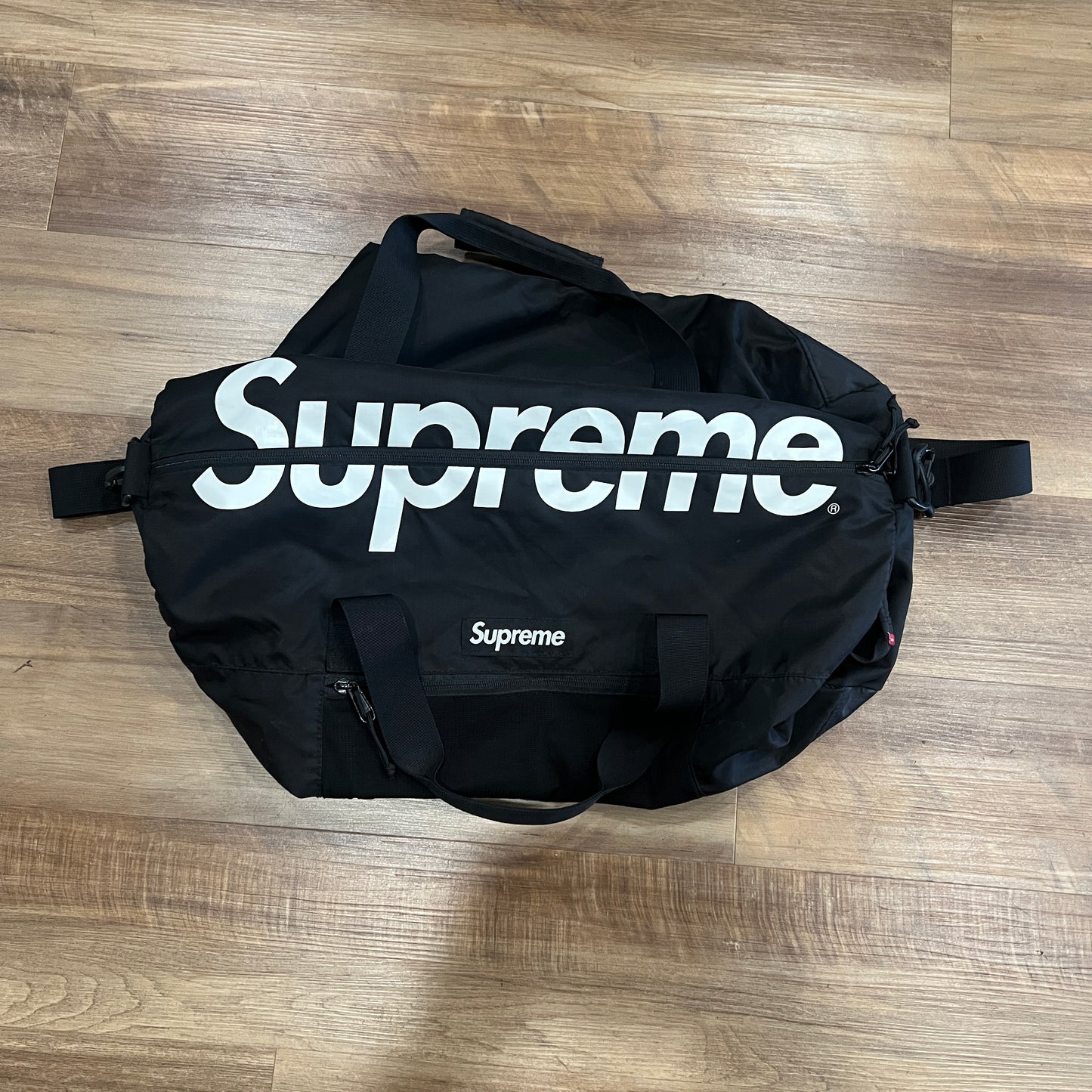 Supreme Duffle Bag SS17 Black