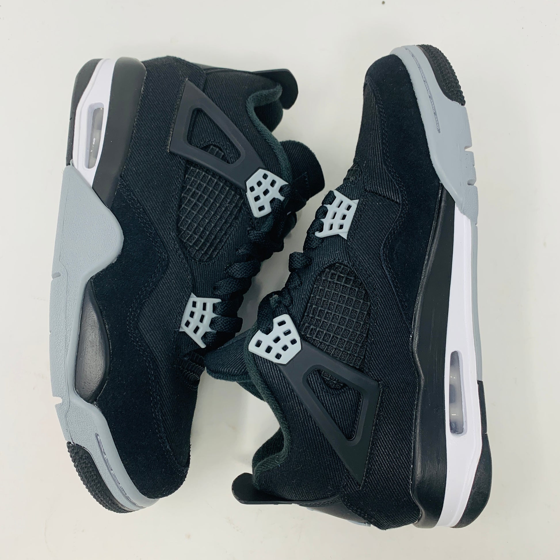 Jordan 4 Black Canvas - Holy Ground Sneaker Shop