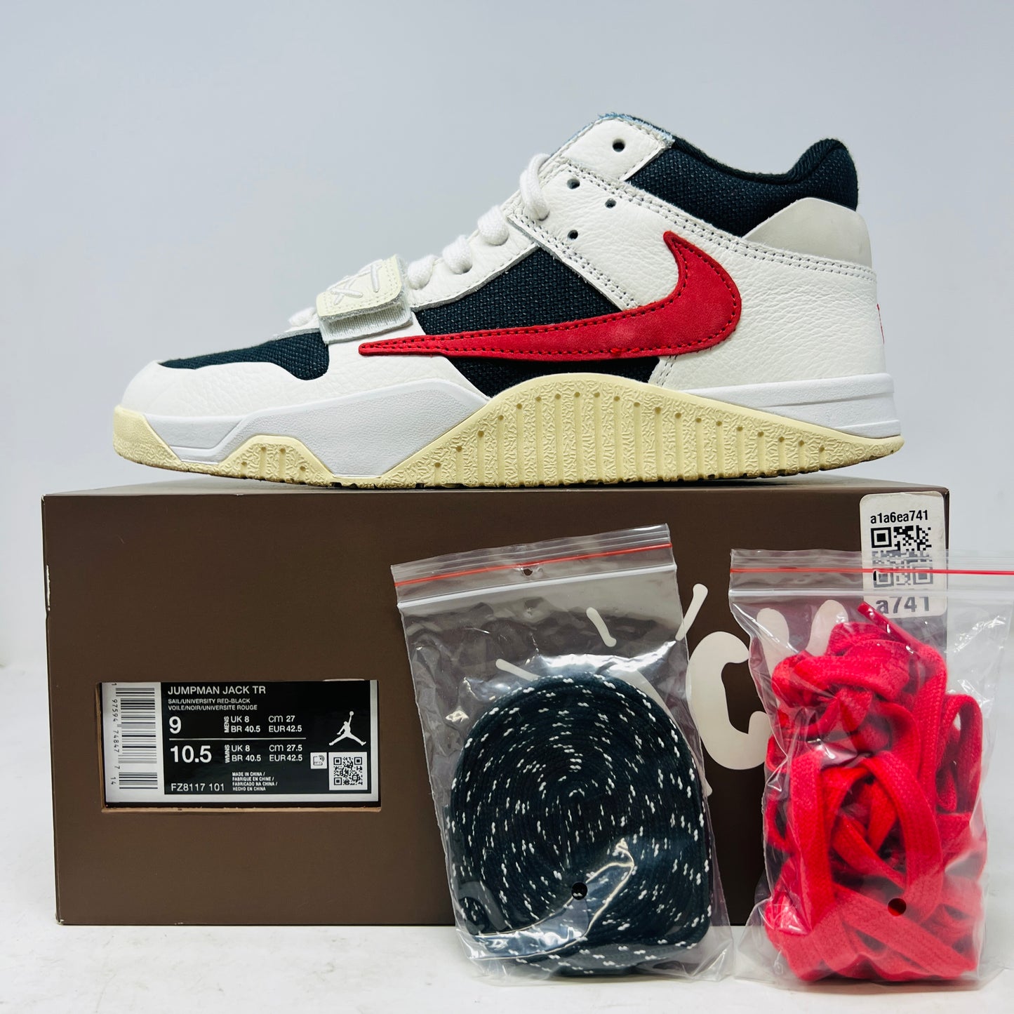 Jordan Jumpman Jack TR Travis Scott University Red