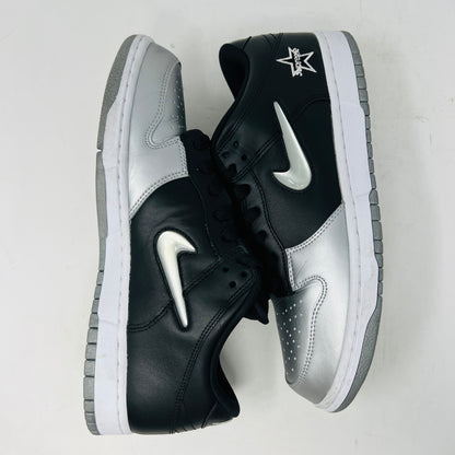 Nike SB Dunk Low Supreme Jewel Swoosh Silver