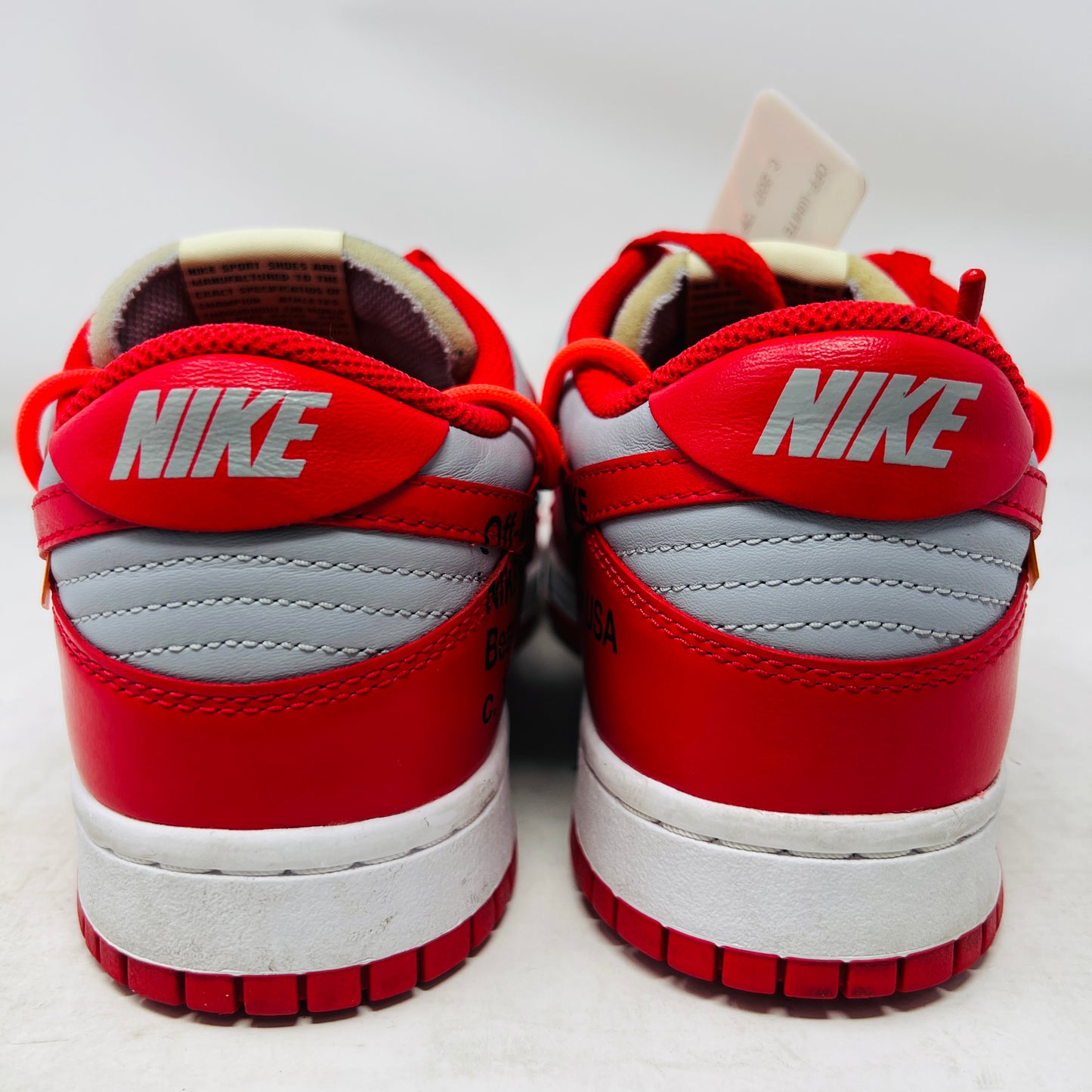 Nike Dunk Low Off-White University Red