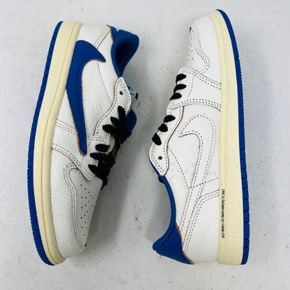 Jordan 1 Retro Low OG SP Fragment x Travis Scott Sail Military Blue (PS)
