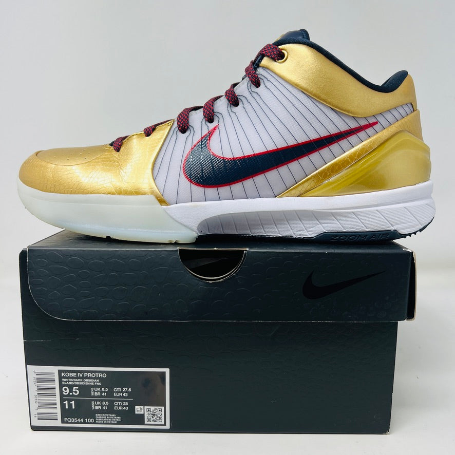 Nike Kobe 4 Gold Medal