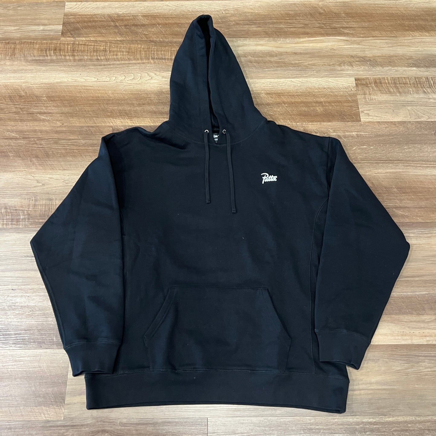 PATTA Worldwide Patch Hooded Sweater Black