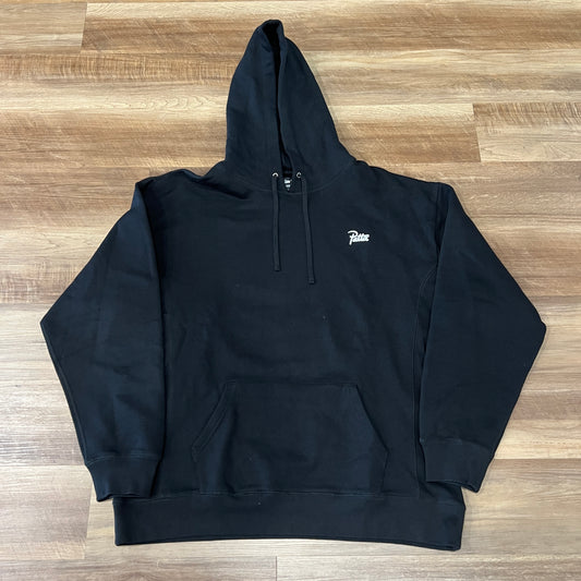 PATTA Worldwide Patch Hooded Sweater Black