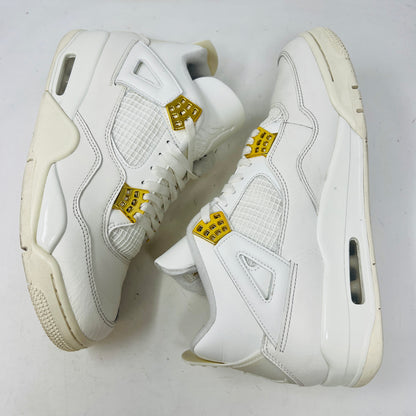 Jordan 4 Retro Metallic Gold (Women's)