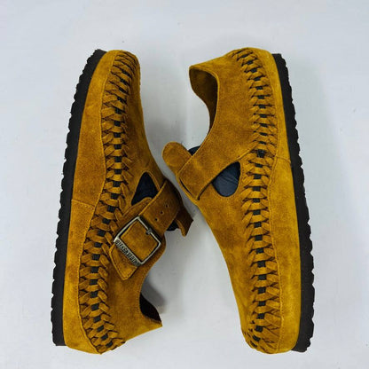 Birkenstock London Braided Shearling Kith Mink