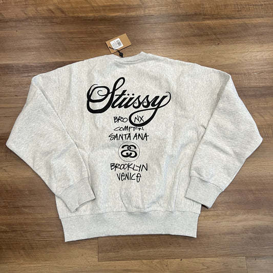 Stussy World Tour Crewneck