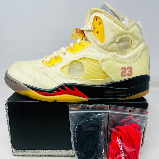 Jordan 5 Retro Off-White Sail