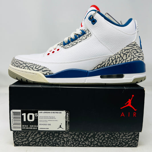Jordan 3 Retro True Blue (2016)
