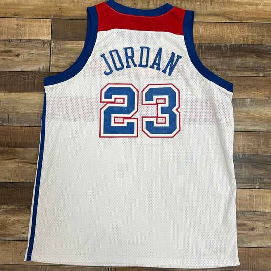 Vintage Nike Washington Bullets Michael Jordan Jersey