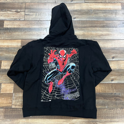 Kith Marvel Spider-Man Web Logo Hoodie